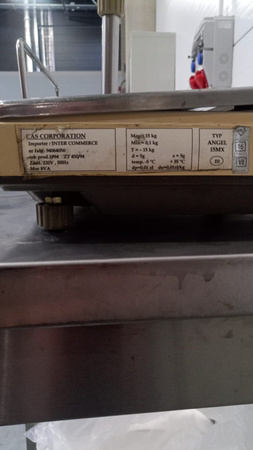 Waga sklepowa elektroniczna CAS model AP-1 z wysięgnikiem