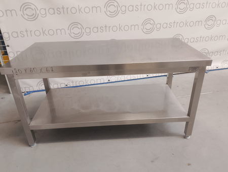 Stół centralny z półką 120x60x62