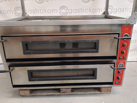 Piec do pizzy GGF 2-kom. F108-66 (781702) z podstawą