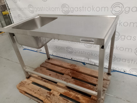 Stół ze zlewem 120x70x85