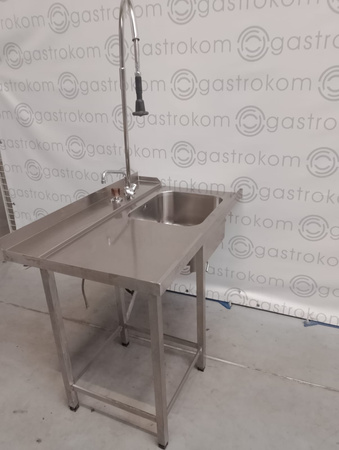Stół załadowczy ze zlewem zawieszany 115x70x85