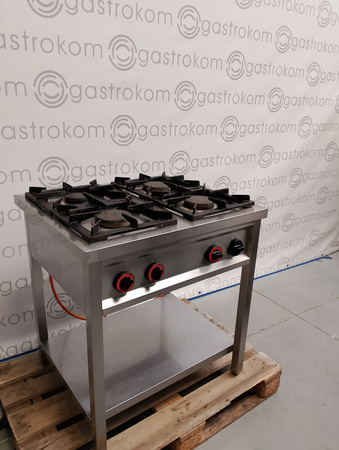 Kuchnia gazowa 4 palnikowa Redfox SPB-70/80 G P/B