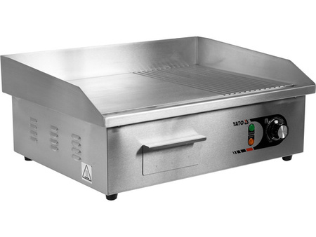 PŁYTA GRILLOWA 2/3 GŁADKA 55CM YG-04586