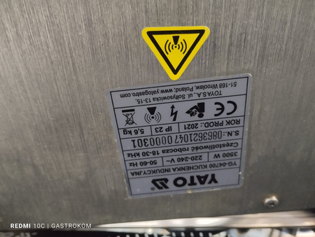 Kuchenka indukcyjna Yato 3500 W manualna YG-04700