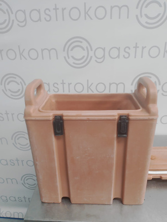 Termos na napoje z kranem Royal Catering 10011880 brązowy 18 l