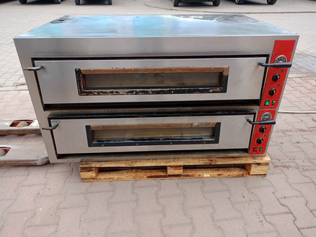 Piec do pizzy GGF FRLine 2-komorowy 120x360 Stalgast 781902