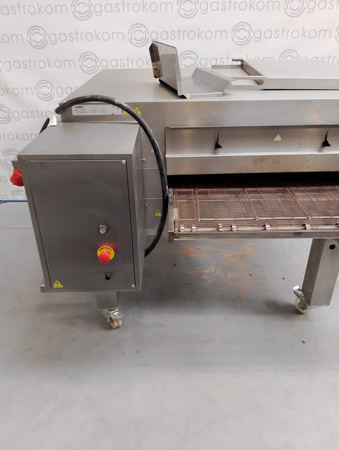 Piec do pizzy przelotowy elektryczny 1 komora z podstawą Moretti Forni TT98E