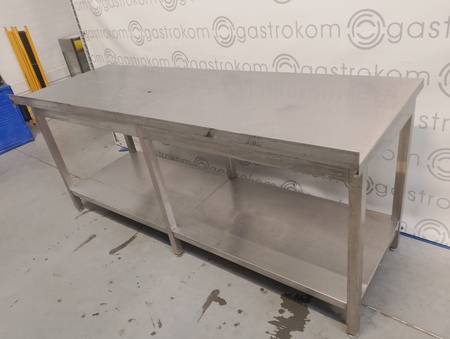 Stół z półka 200x70