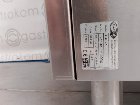 Zmywarka kapturowa Classeq H857