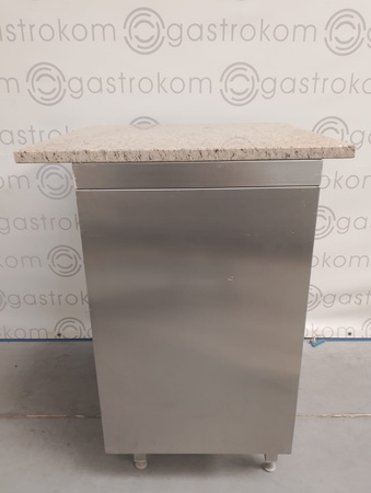 Stół roboczy drzwi skrzydłowe z blatem granitowym 77x57x104