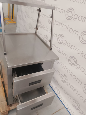 Stół chłodniczy 2 szuflady i nadstawka Mawi 0,6