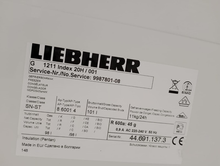 SZAFA MROŹNICZA PODBLATOWA LIEBHERR