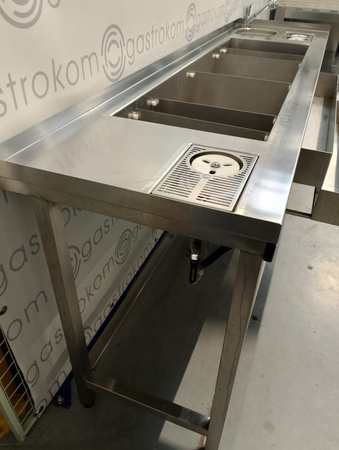 Stacja barmańska z ociekaczem 239x60+20x85