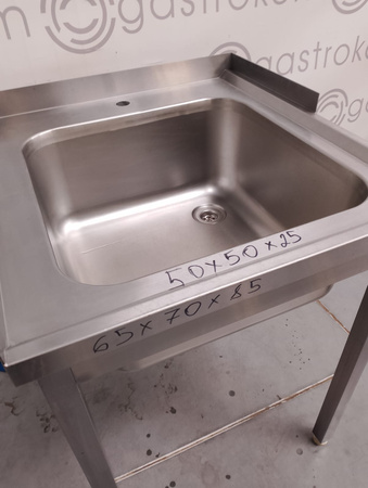 STÓŁ ZE ZLEWEM 65X70X85 RANT T+L+1/2P