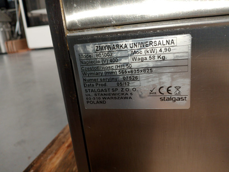 Zmywarka uniwersalna Silanos, z pompą, 400V