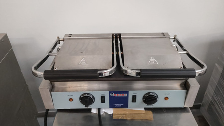 Kontakt grill elektryczny podwójny Hendi 263808