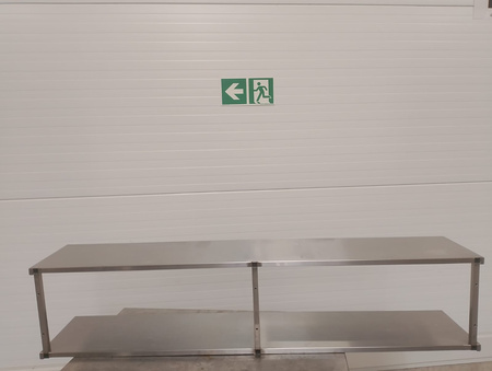 Półka 2 poziomowa 160x30