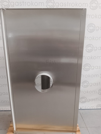 Okap centralny trapezowy z łapaczami 360x120 (2 elementy)