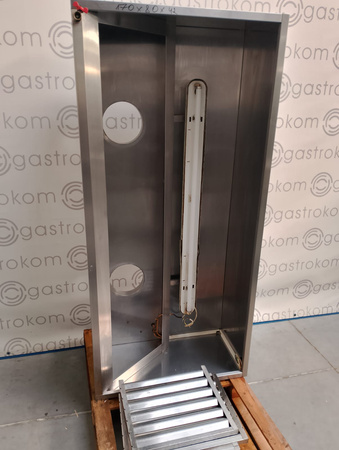 Okap przyścienny skrzyniowy 170x80 z łapaczami