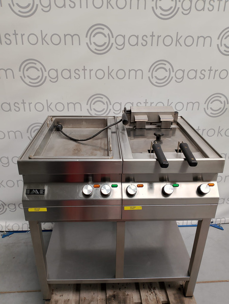 FRYTOWNICA 2X8 L + PATELNIA MULTIFUNKCYJNA IME NA PODSTAWIE