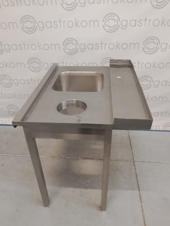 Stół załadowczy 1-komorowy bez półki 100x75x88