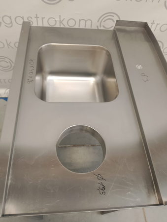 Stół załadowczy 1-komorowy bez półki 100x75x88