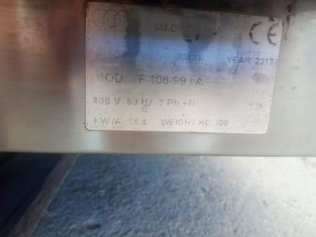 Piec do pizzy GGF F 108-99A 
