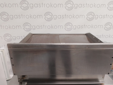 Płyta grillowa gazowa GICO, ryflowana/gładka, P/B