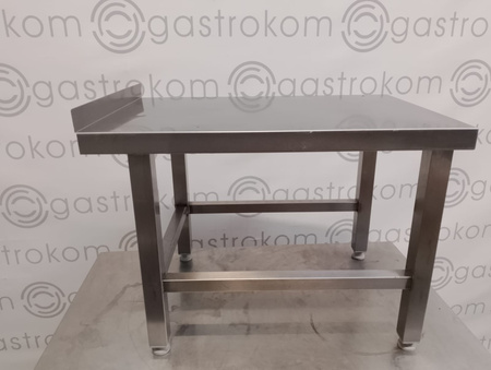 Stół ze stali nierdzewnej 47x70x50 cm z rantem