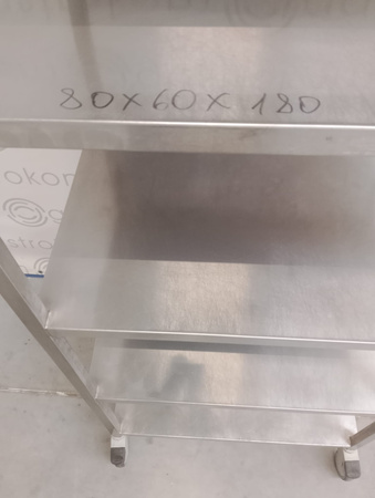 Regał magazynowy jezdny 80x60x180