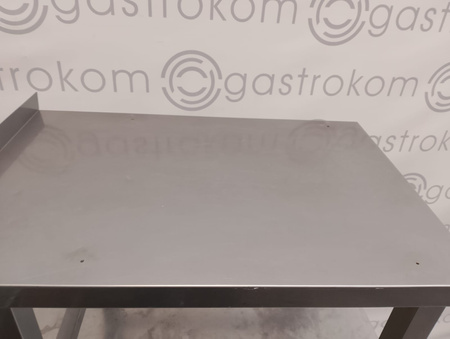 Stół ze stali nierdzewnej 47x70x50 cm z rantem