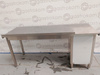Stół przyścienny z szafką 170x60 