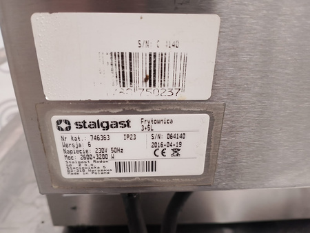 Frytownica 3 l + 5 l STALGAST 746363