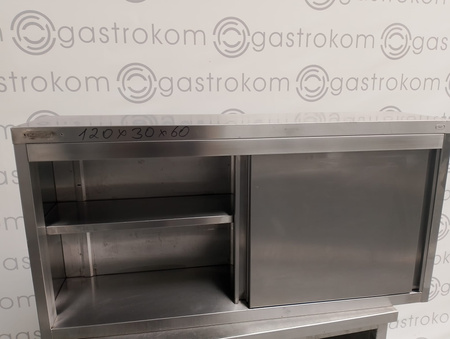 Szafka wisząca drzwi suwane 120x30x60