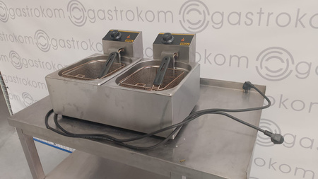 FRYTOWNICA 2-KOMOROWA 2X5 L GREDIL 746100
