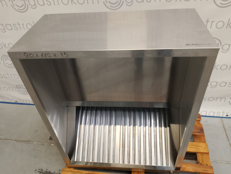 Okap przyścienny skrzyniowy 90x110x45