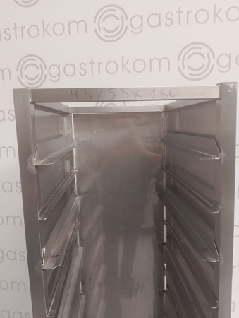 WÓZEK DO POJEMNIKÓW GN I TAC, ZAMKNIĘTY Z 3 STRON