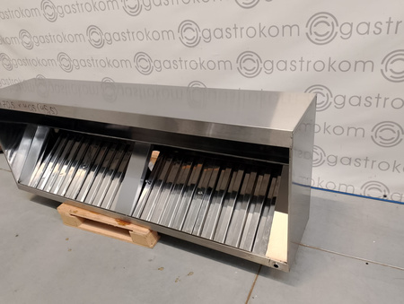 OKAP GASTRONOMICZNY 196x70 PRZYŚCIENNY SKRZYNIOWY