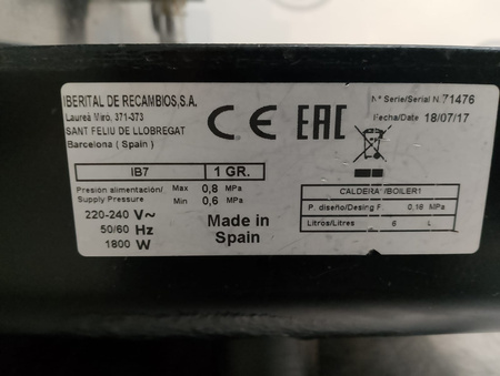 Ekspres do kawy Iberital