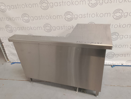 Stanowisko kasowe z miejscem na szufladę 130x70