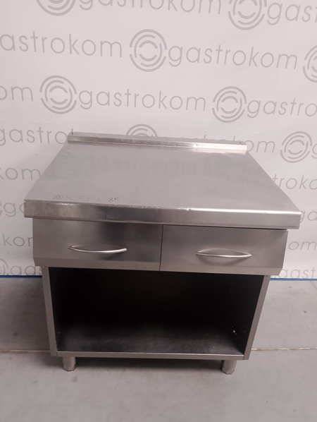 Stanowisko neutralne z 2 szufladami 80x70x85