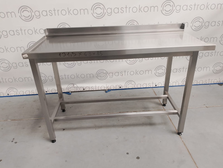 Stół wyładowczy do zmywarki 1325x637x850