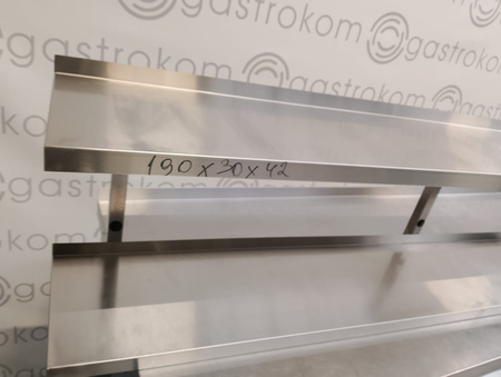 Półka podwójna 190x30