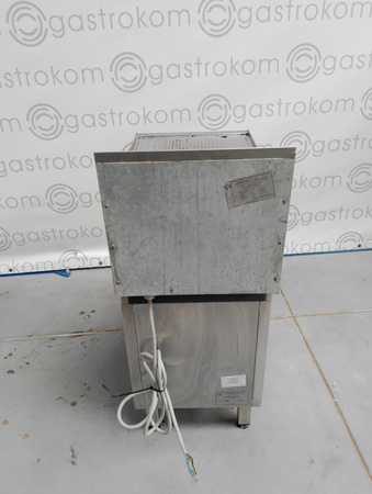 Płyta grillowa ryflowana 700.PBE-400 R-C na podstawie szafkowej