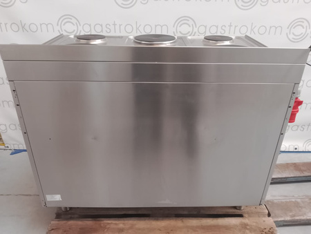 Kuchnia elektryczna 6 palnikowa na podstawie MBM E6A77