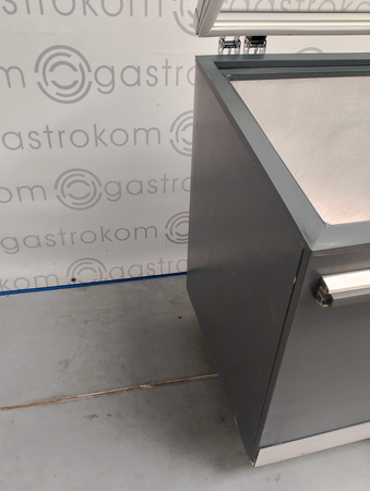 Zamrażarka skrzyniowa 570l, szklana pokrywa