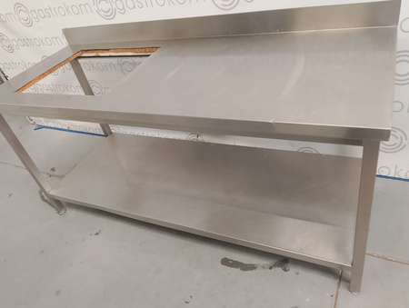 Stół z otworem na płytę grzewczą 182x70x85