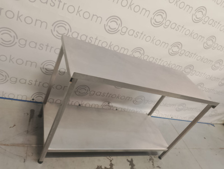 Stół z półką 133x54