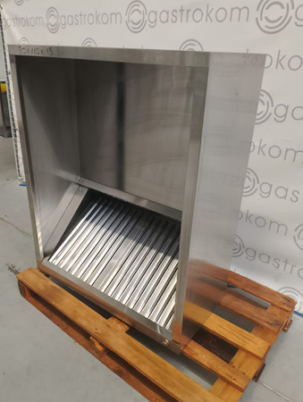 Okap przyścienny skrzyniowy 90x110x45