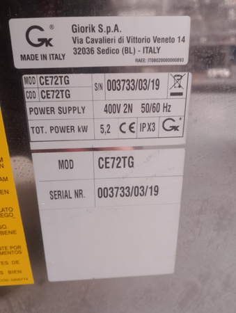 KUCHNIA ELEKTR. 2 POLOWA JEZDNA GIORIK CE72TG